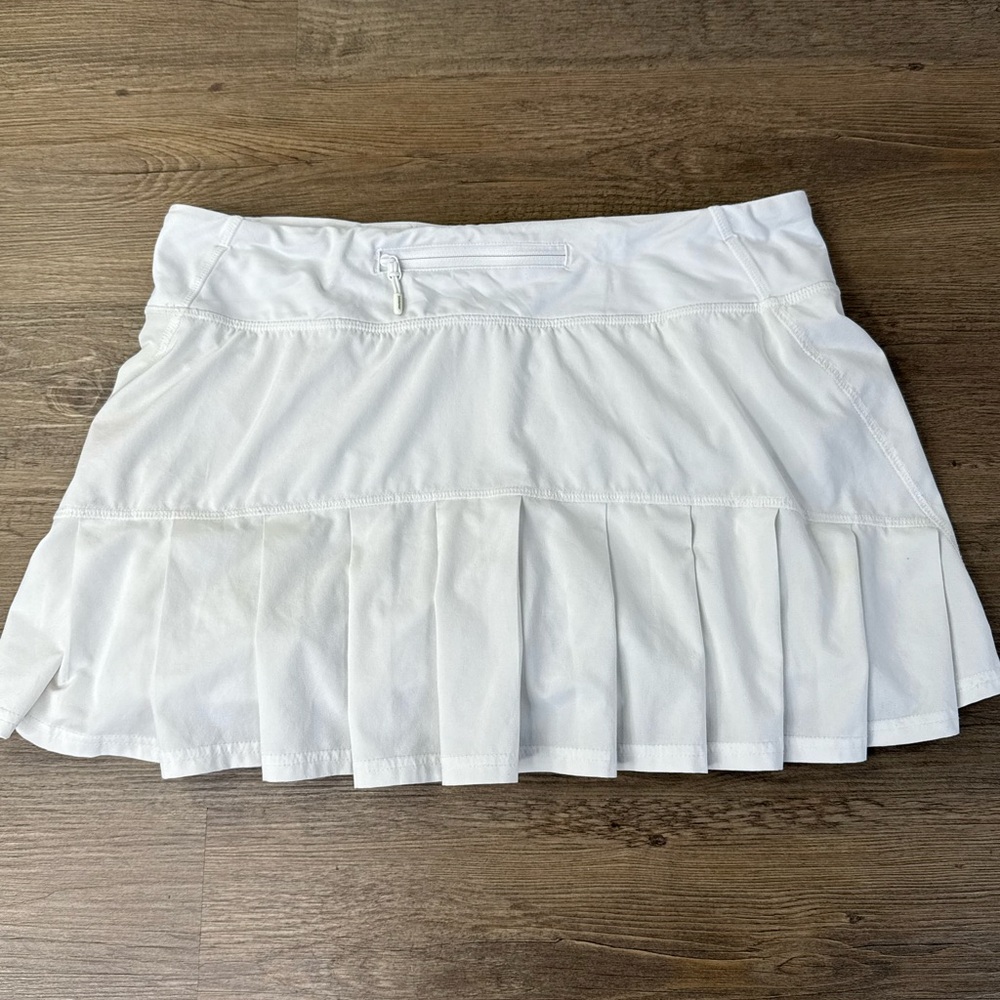 Lululemon Women’s Run: Speed Skirt, White, size 8 - Picture 12 of 12